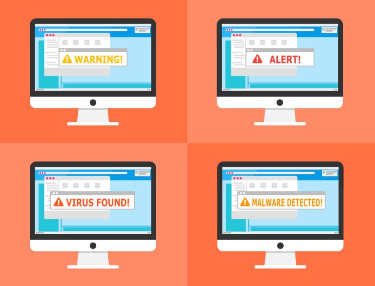 warning, alert, detected