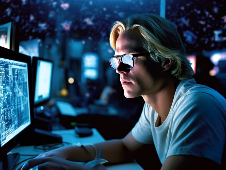nerd, computer, pc