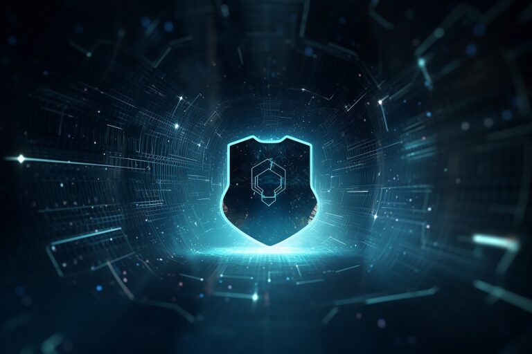 ai generated, shield, technology