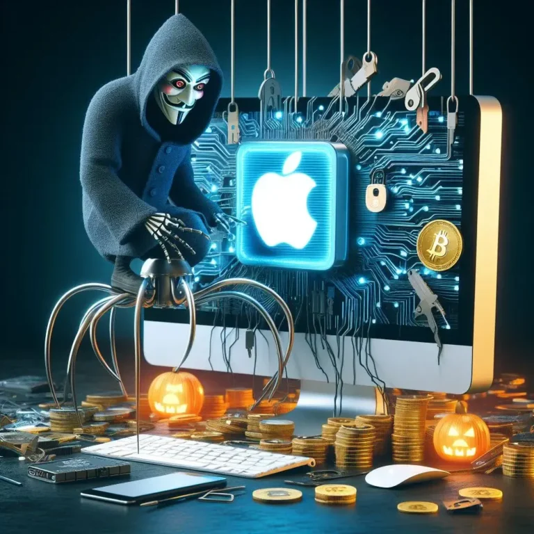 cyber criminal trying to steal personal information