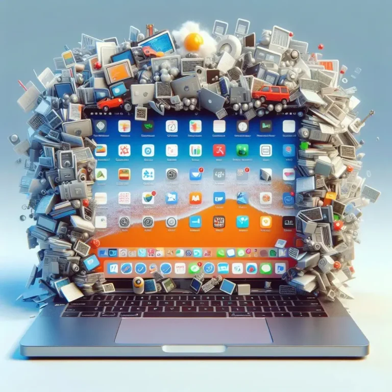 a macbook that is flooded with unused applications
