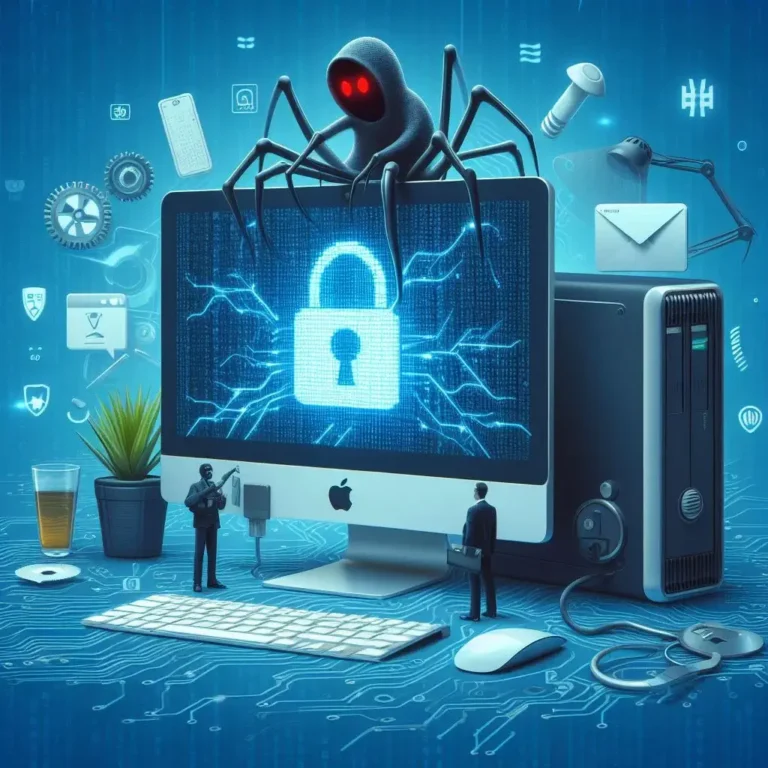 malware trying to infiltrate a mac computer