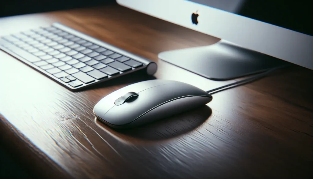 Macに接続されたApple製以外のマウス