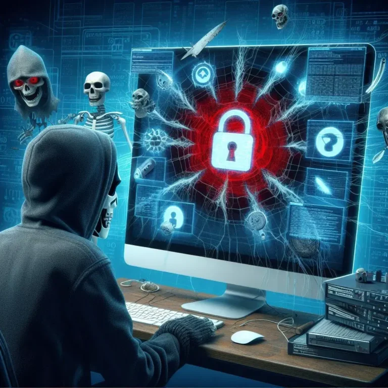 skeleton malware trying to hack a mac computer