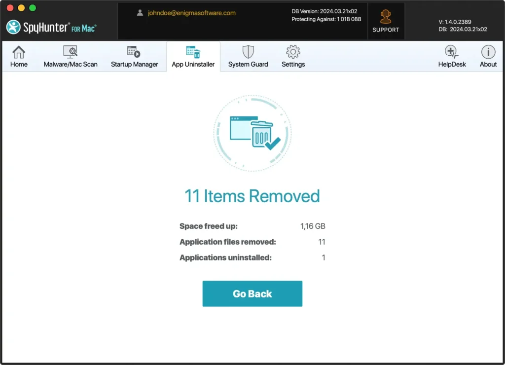Spyhunter kann Skype Desktop vollständig entfernen
