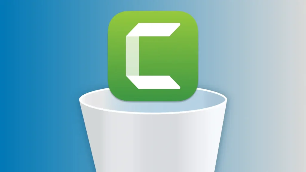 disinstallare camtasia studio mac