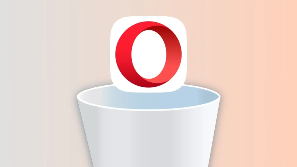 uninstall opera on mac