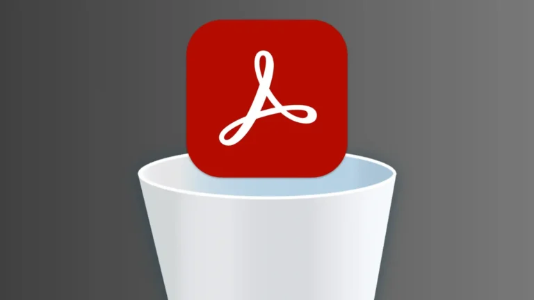 Cómo Desinstalar Adobe Acrobat En Mac (Guía Completa) screenshot