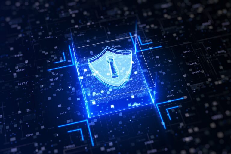 computer security, shield, padlock, data protection