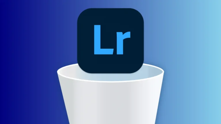 uninstall adobe lightroom on mac