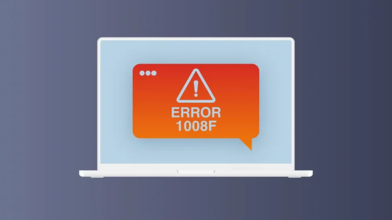 Como Corrigir O Erro 1008F Do Mac (Guia Simples)