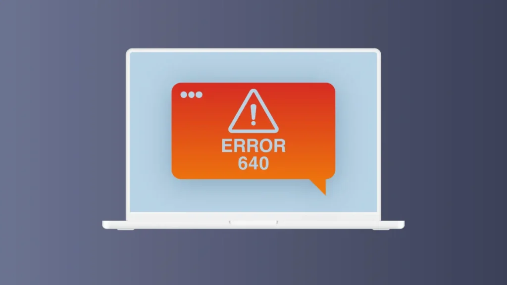 error 640