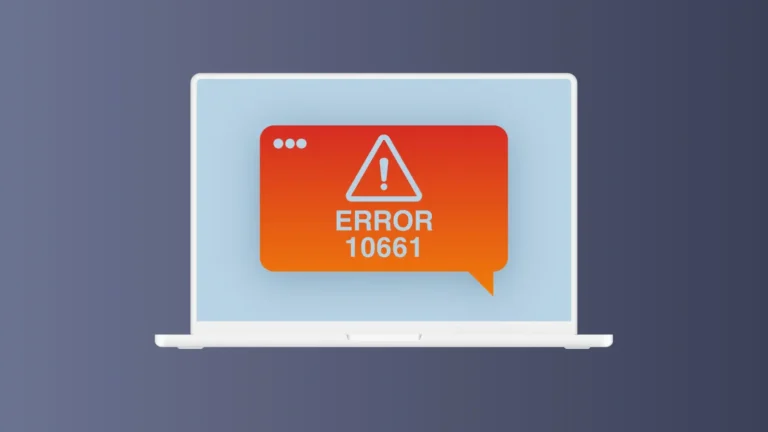 error code 10661