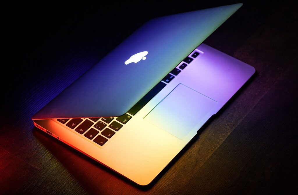 laptop, apple, macbook