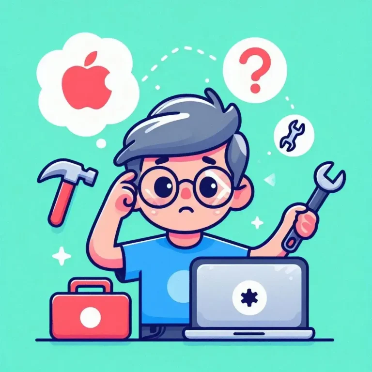 an illustrative image showing how to fix applications that do not launch on Mac computer