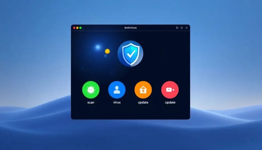 A screenshot of antivirus software interface on a Mac, highlighting its features.