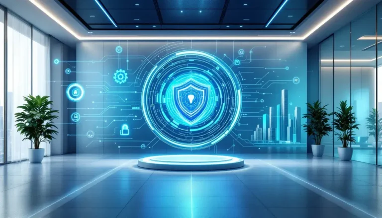 Image of a large cyber security control panel