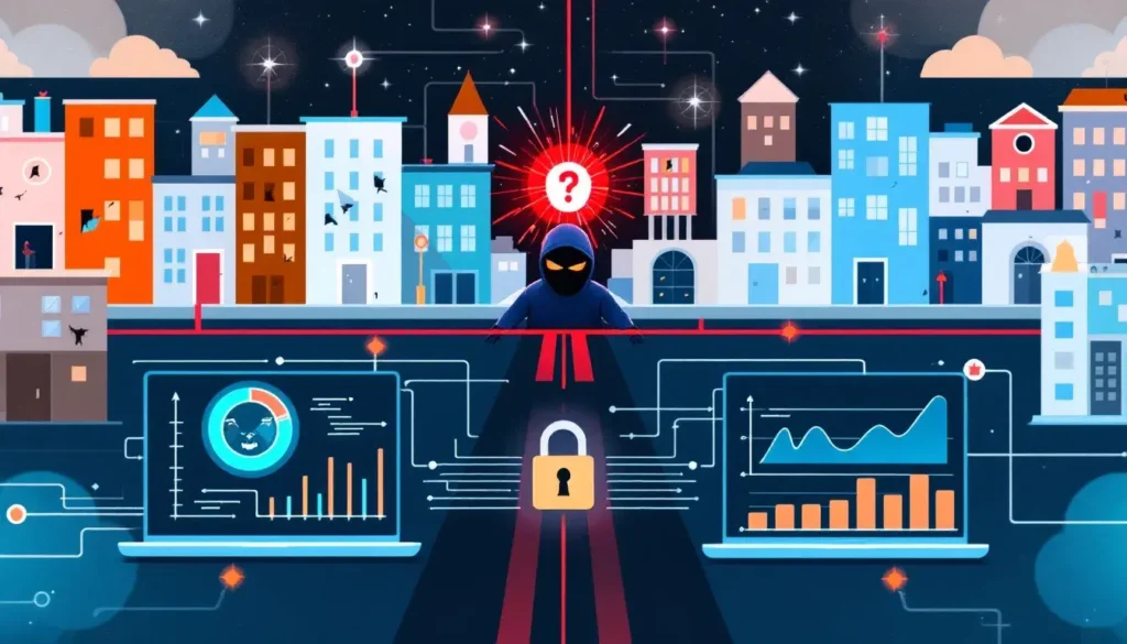 Image showing hacker trying to break into endpoint devices