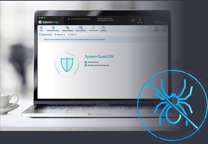 Advanced System Guards Automatically Block Malware
